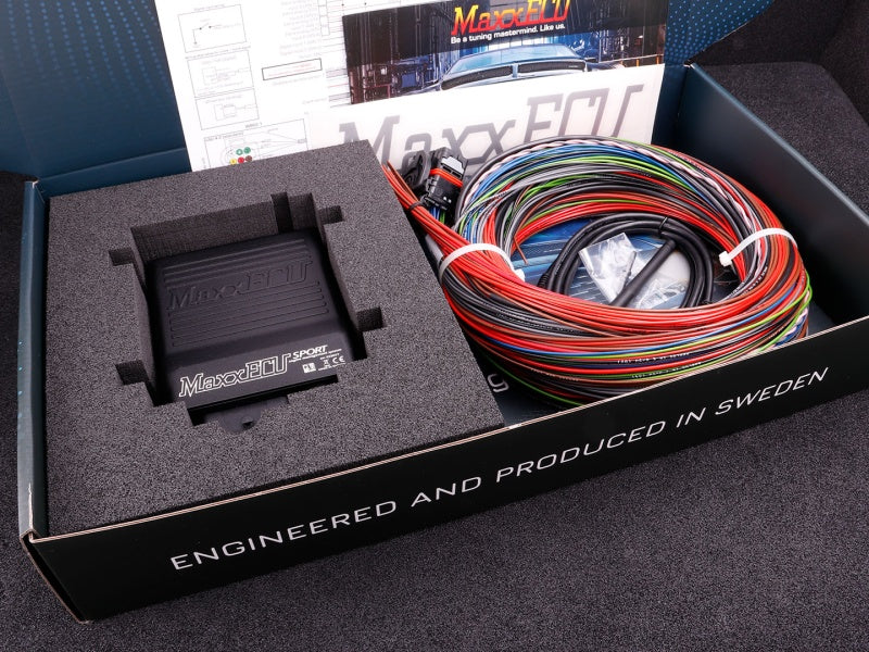 MaxxECU SPORT STANDARD ECU kit with harness and accessories