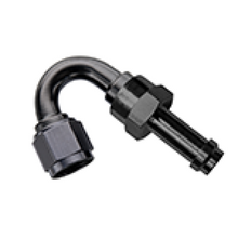 Load image into Gallery viewer, Fragola -6AN 150 Degree EZ Street Hose End Black