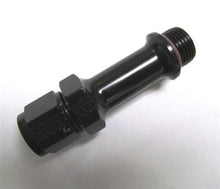 Load image into Gallery viewer, Fragola -8AN x 9/16-24 Carb Adapter Long 3in - Black