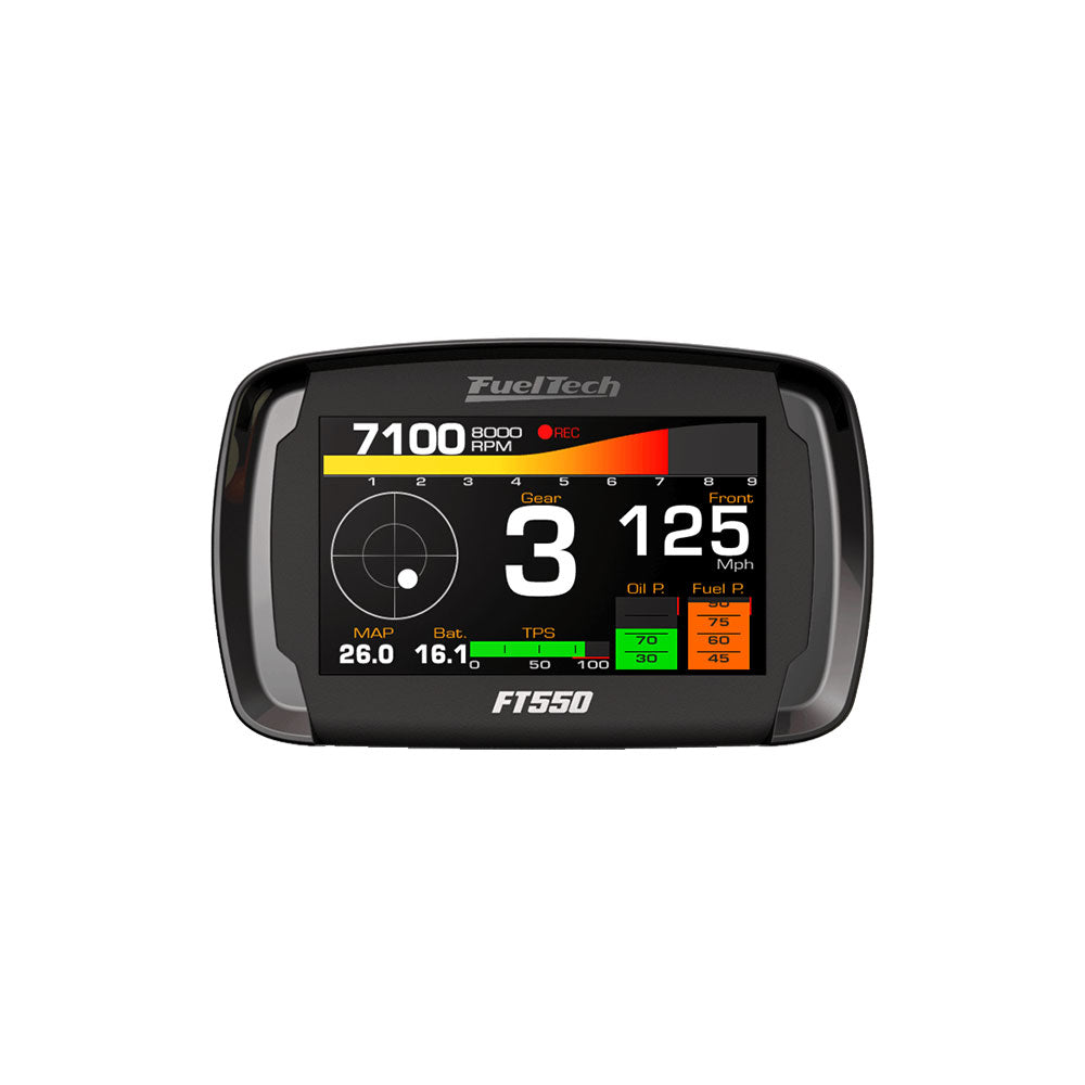 FuelTech FT550 EFI system ECU touchscreen