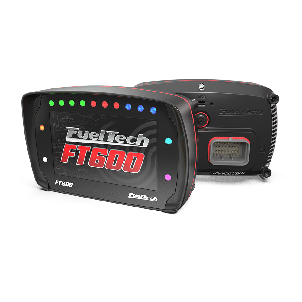 FuelTech FT600 ECU front view with visor