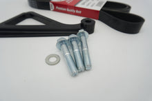 Load image into Gallery viewer, Autosports Engineering Billet 2JZ 1JZ AC Air Conditioning Delete Bracket - BLACK