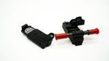 Autosports Engineering Billet Flex Fuel Sensor Mounting Bracket GM Continenetal AEM - black