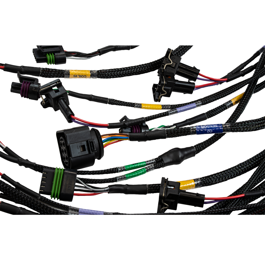 FuelTech 6 cylinder A harness injector and coil connectors