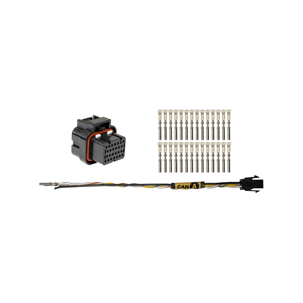 FuelTech FT450 ECU connector kit with terminals and CAN A harness