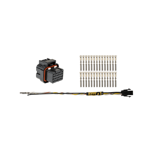 FuelTech FT450 ECU connector kit with terminals and CAN A harness