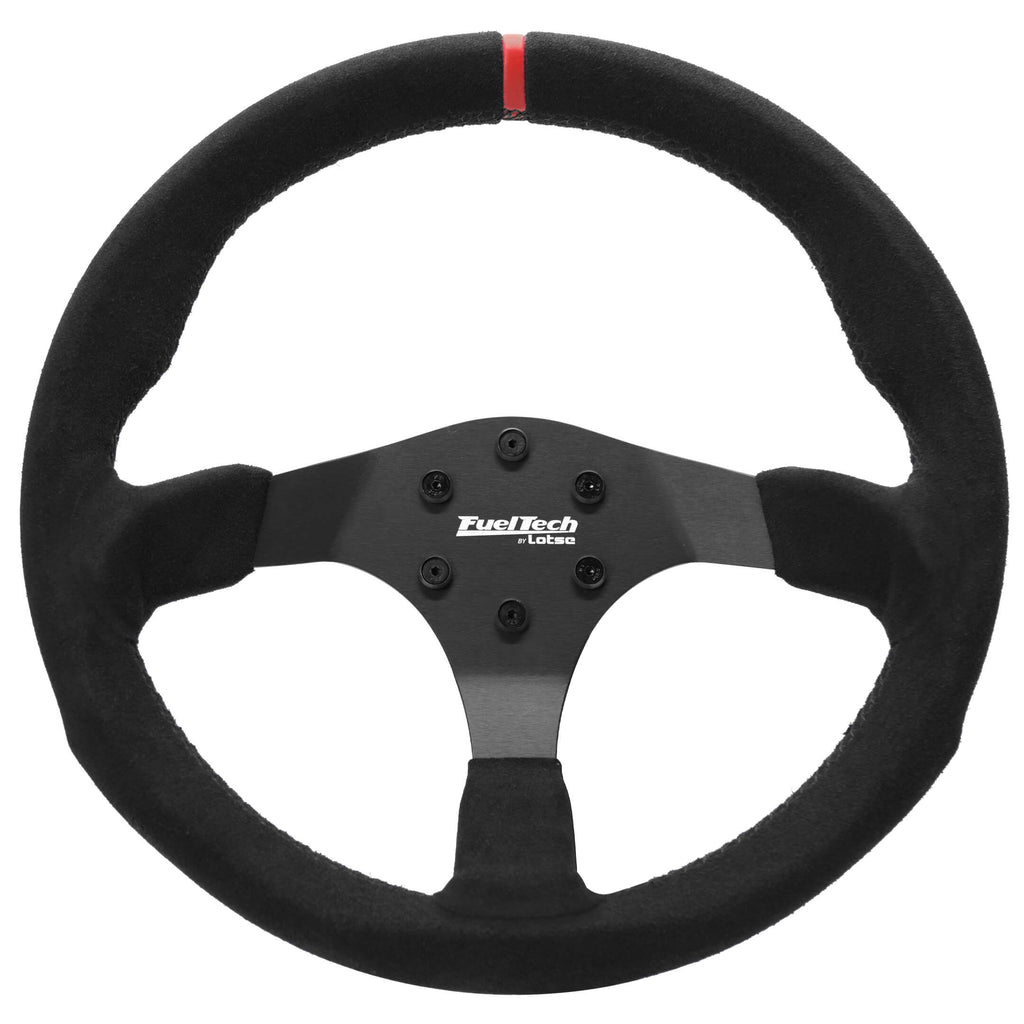 FuelTech FT Street R suede steering wheel front