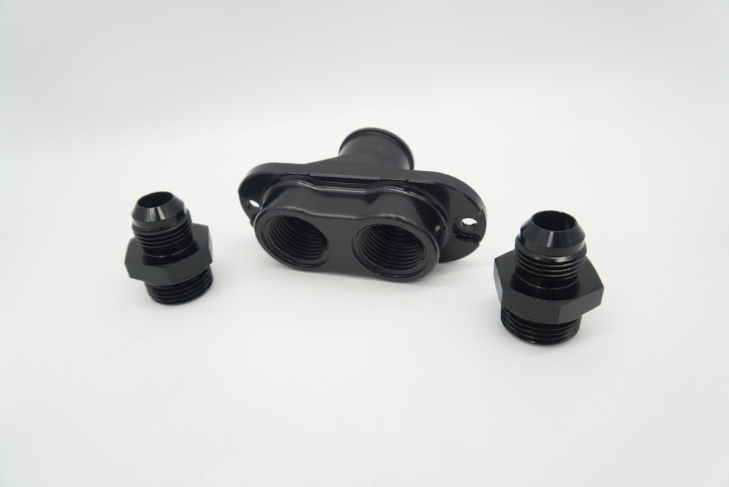 ASE Outlaw Catch Can Firewall Plate Bulkhead