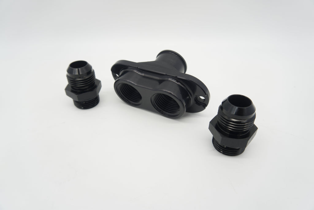 ASE Outlaw Catch Can Firewall Plate Bulkhead