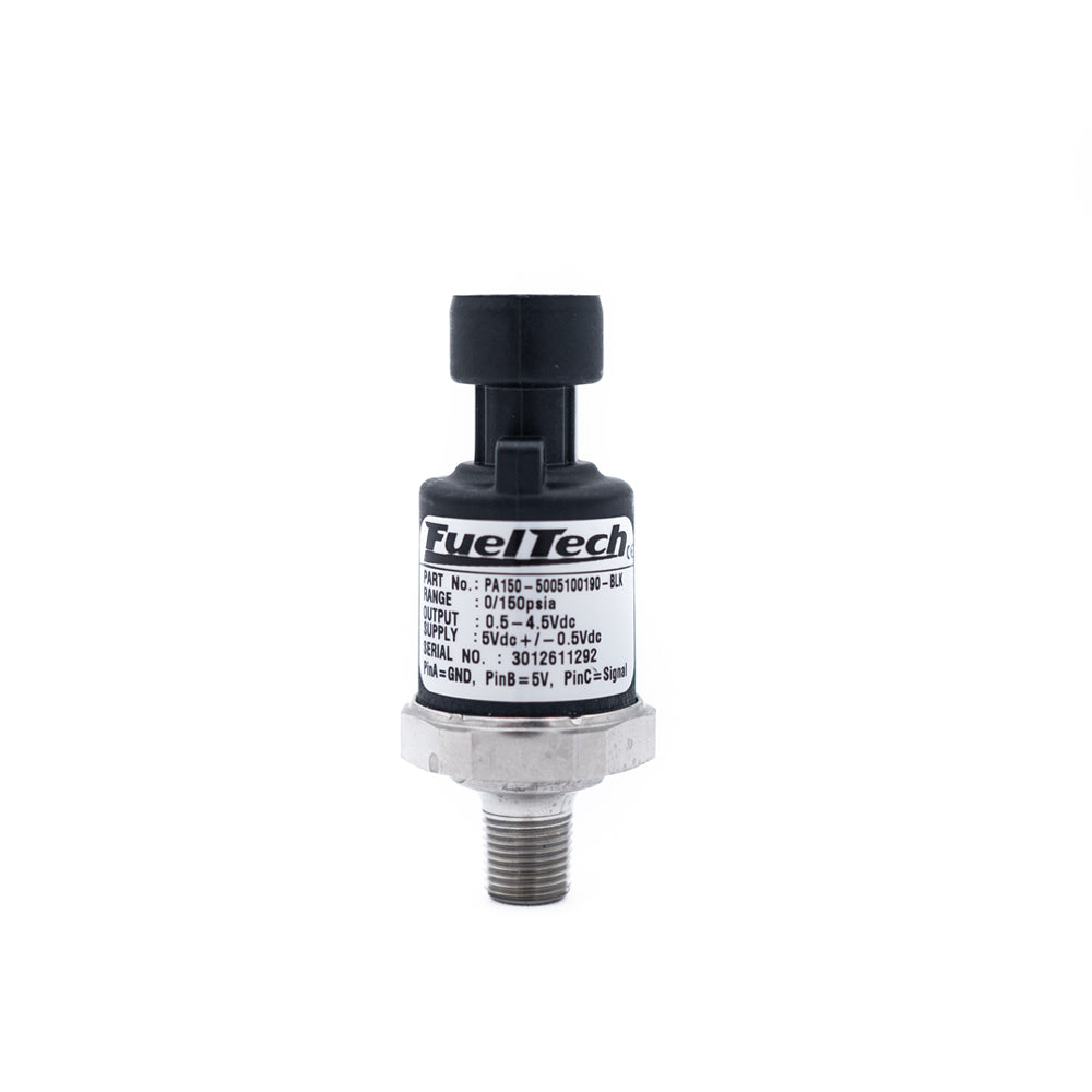 FuelTech 10 bar 150 psi external MAP sensor black composite body