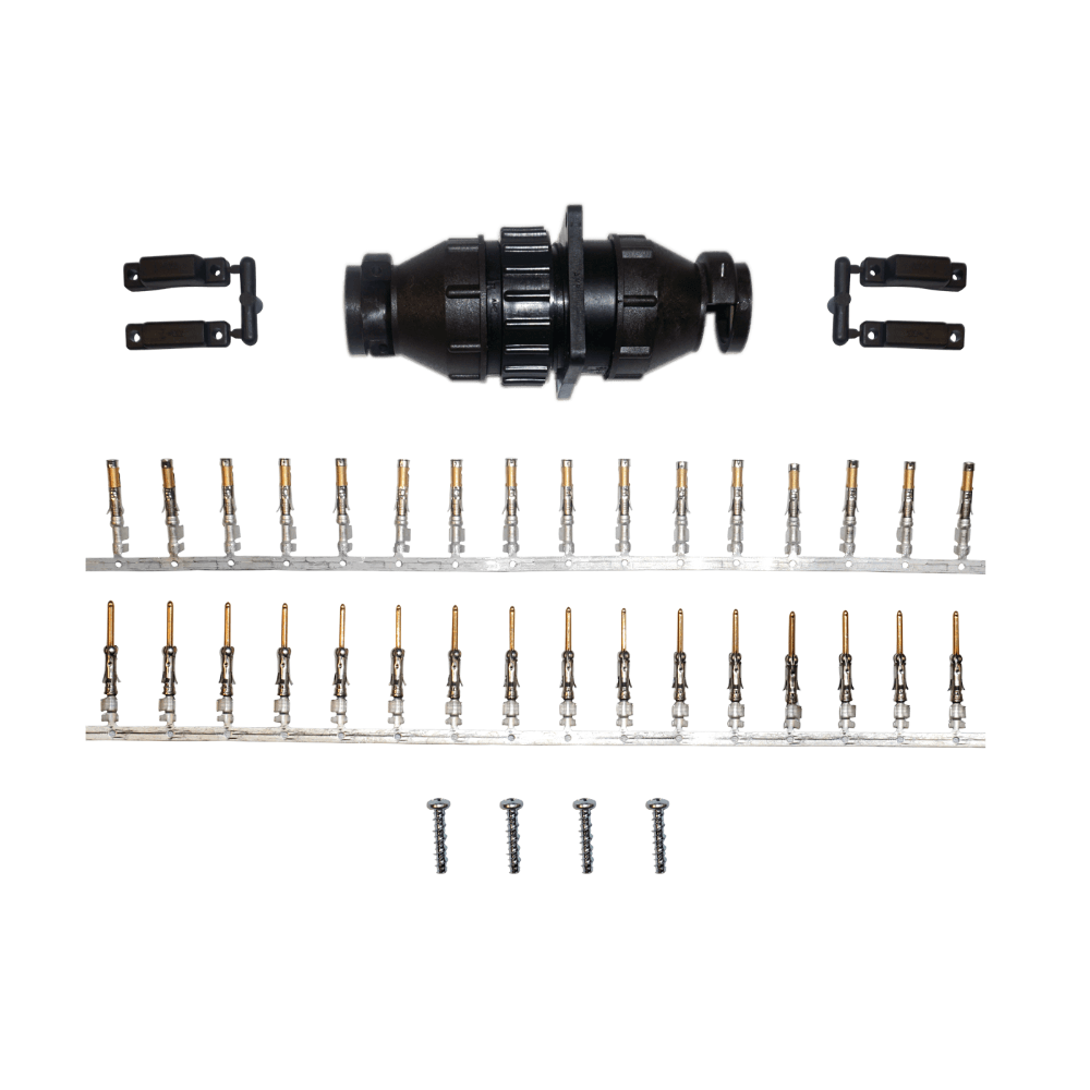 FuelTech 16-way CPC connector kit with terminals