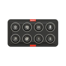 Load image into Gallery viewer, FuelTech SwitchPanel-8 Mini 8-button racing switch panel front view