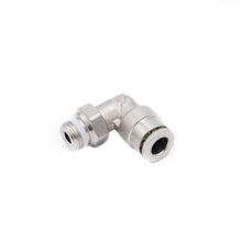 Load image into Gallery viewer, FuelTech 6mm to 1/8 NPT 90 degree push lock fitting