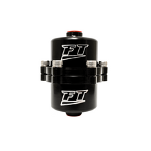 Load image into Gallery viewer, FuelTech billet backpressure dampening canister for turbo engines
