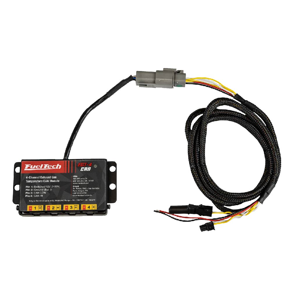 FuelTech EGT-4 CAN with wiring harness