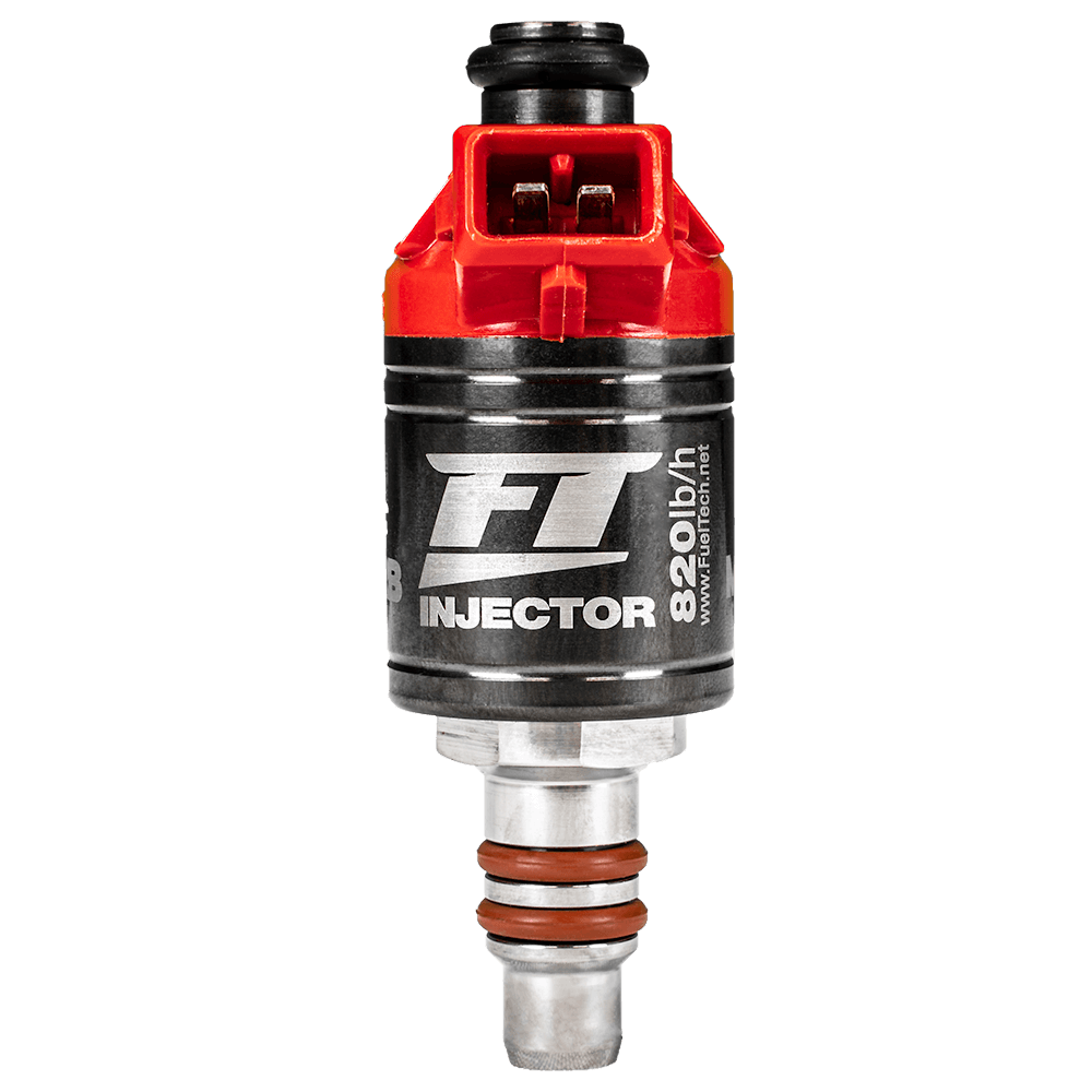 FuelTech 820 lb/h low impedance racing injector side view