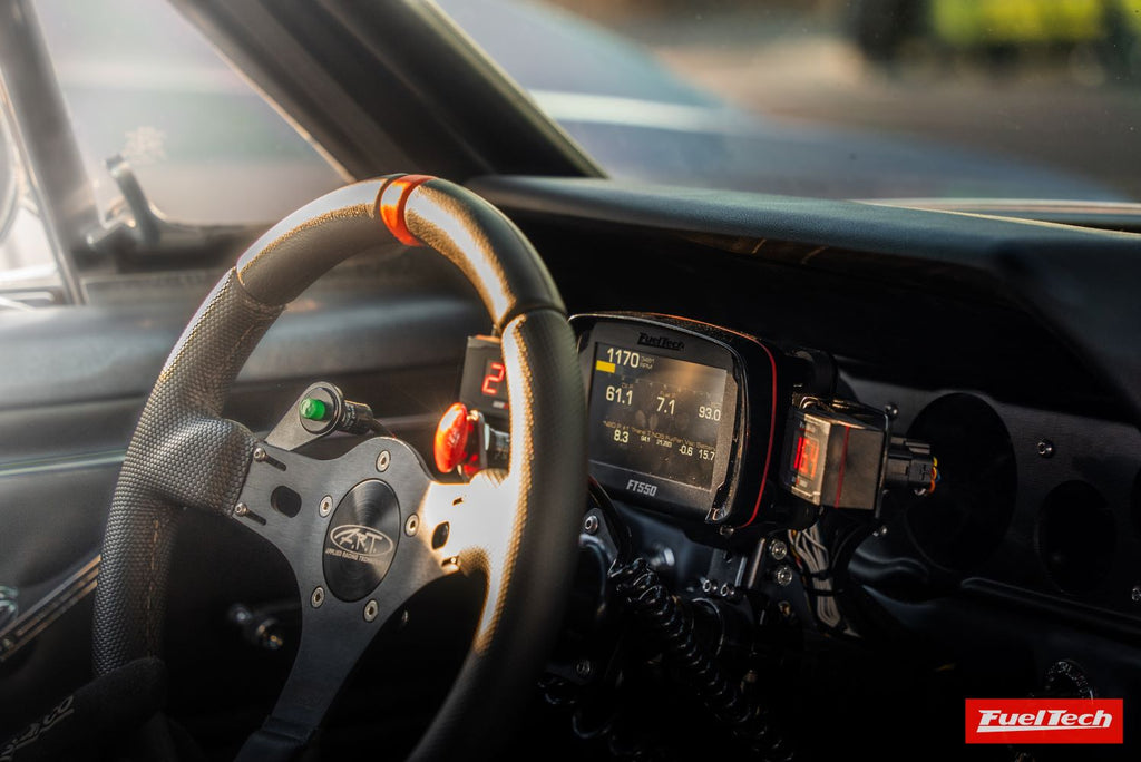 FuelTech FT550 ECU installed in a race car