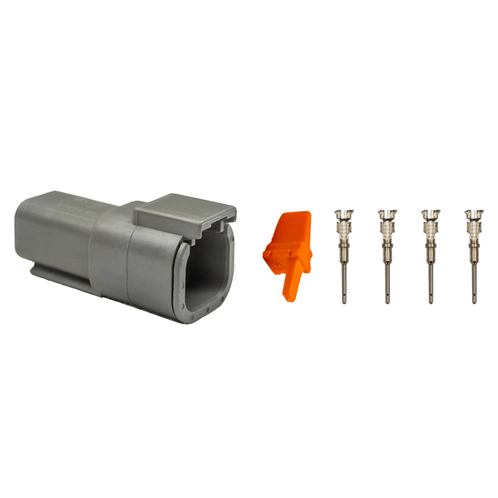 FuelTech EGT-4 female connector kit with pins