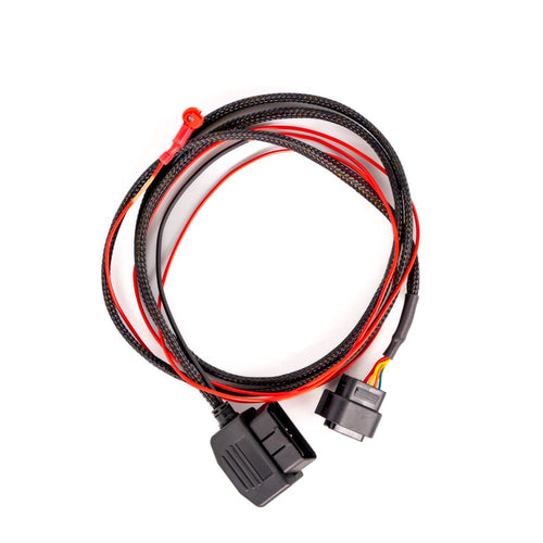 FuelTech NanoPRO to OBD2 adapter harness coiled