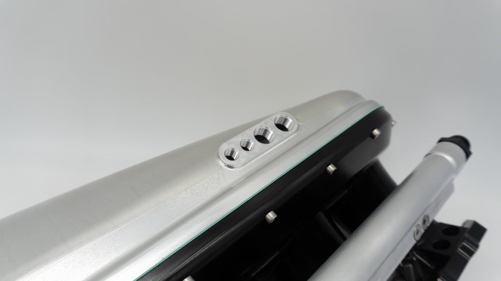 Autosports Engineering H22 H Series Billet Intake Manifold Black Silver