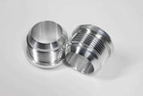 -20AN Aluminum Male Weld Fitting - 2 Pack