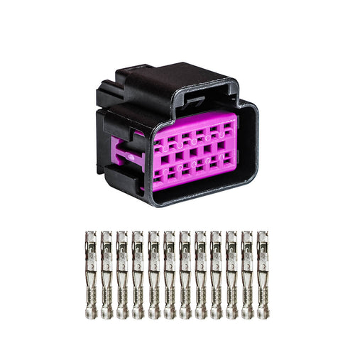 FuelTech PRO550 PRO600 12-way harness-side connector