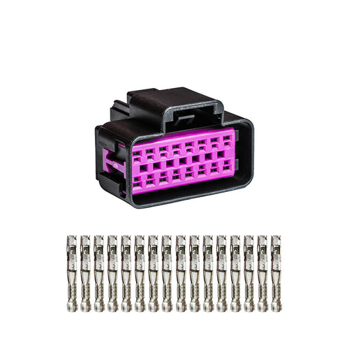 FuelTech PRO550 PRO600 16-way harness-side connector