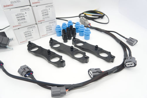 Autosports Engineering 2JZ 1JZ  Nissan R35 Coil Brackets BLACK