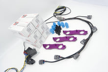 Load image into Gallery viewer, Autosports Engineering 2JZGTE Non VVTI R35 VR38 GTR Smart Coil Bracket PURPLE - TURNKEY KIT