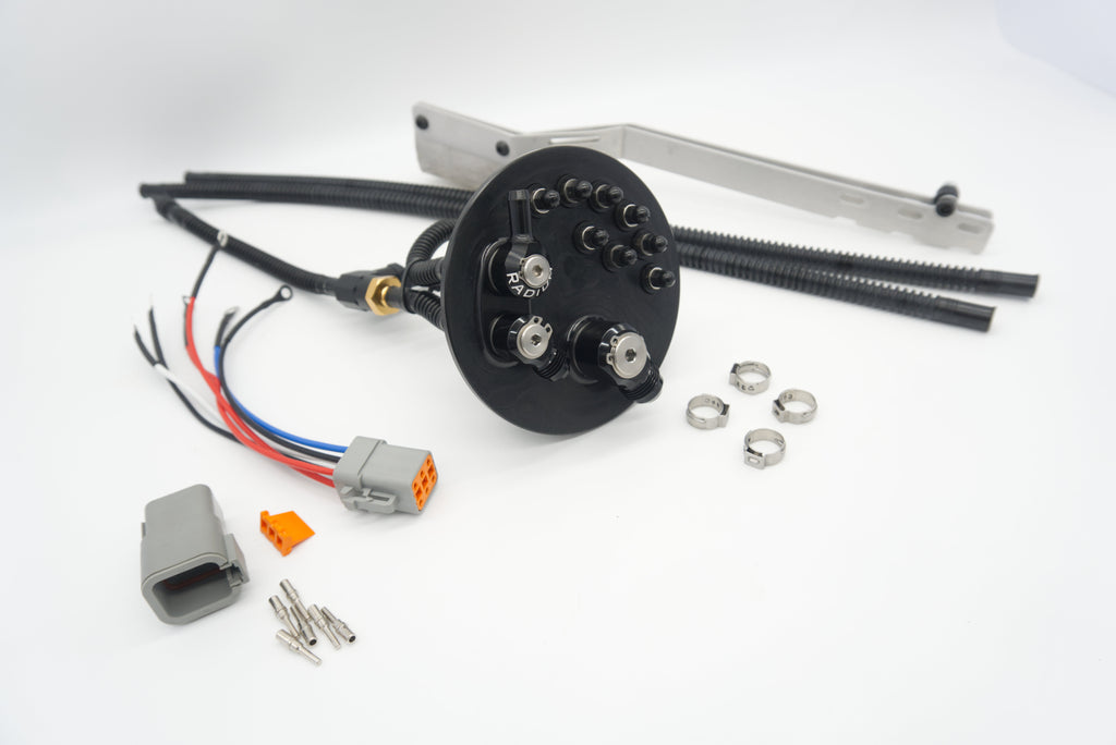 Autosports Engineering Nissan 240SX S14 S15 R33 R34 Twin Fuel Pump HangerV2