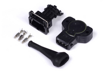Load image into Gallery viewer, Haltech Throttle Position Sensor - Black CCW Rotation 8mm D-Shaft - HT-010404