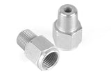 Haltech M10 x 1.0 to 1/8 NPT Adaptor Thread: M10 x 1.0 Female to 1/8NPTF Male - HT-010922
