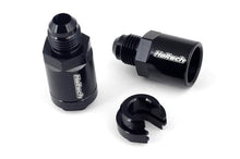 Load image into Gallery viewer, Haltech Flex Fuel Fittings 3/8 &quot;GM Spring Lock&quot; -6AN Male - HT-011030