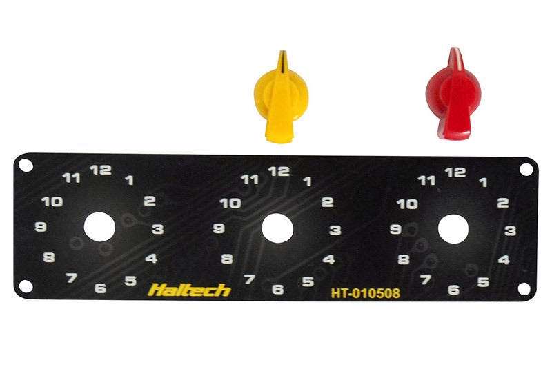Haltech Triple Switch Panel Only - HT-010508