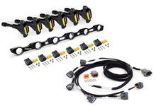 Load image into Gallery viewer, Haltech R35 Coil Conversion Kit for Toyota JZ- Includes bracket coils, connectors and harness - HT-120201