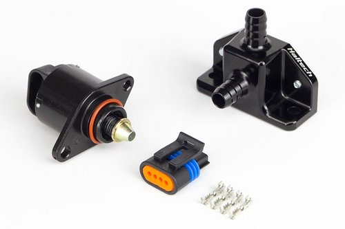 Haltech Idle Air Control Kit - Billet 2 Port Housing With 2 Screw Style Motor Diameter: 10mm (3/8