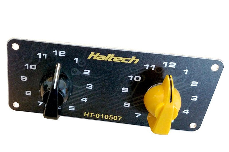 Haltech Dual Switch Panel Only - HT-010507