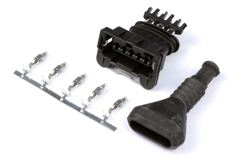 Haltech Plug and Pins Only - Bosch 5 Pin Junior Timer Female Connector - HT-030312
