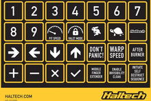 Load image into Gallery viewer, Haltech CAN Keypad Label Set - HT-011500