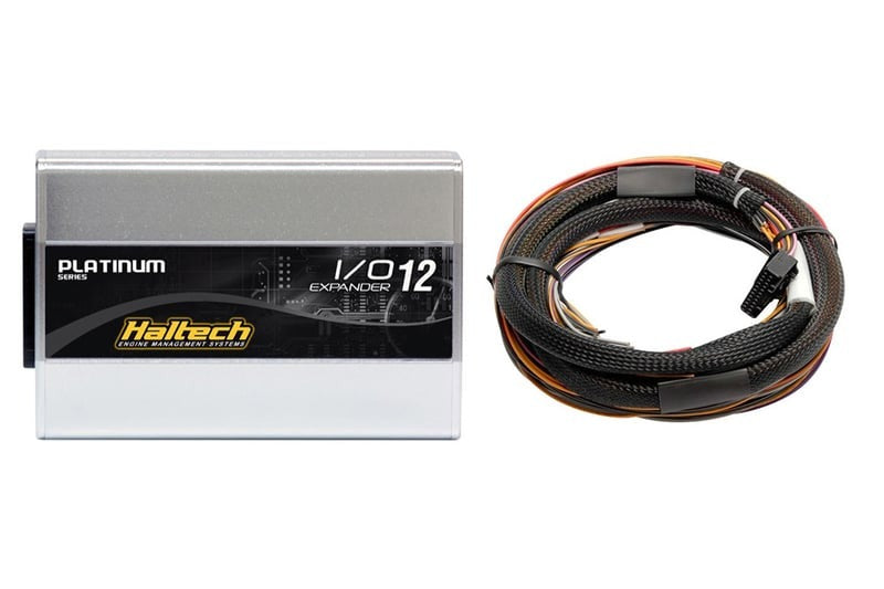 Haltech IO 12 Expander - 12 Channel with Flying Lead Harness Kit (CAN ID - Box B) Length: 2.5m (8') - HT-059905