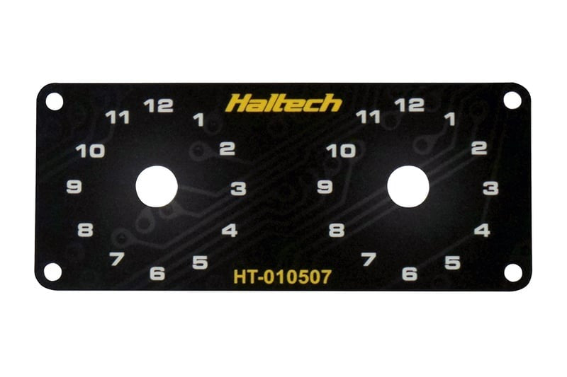 Haltech Dual Switch Panel Only - HT-010507