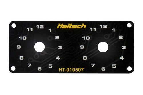 Haltech Dual Switch Panel Only - HT-010507