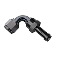 Load image into Gallery viewer, Fragola -6AN 90 Degree EZ Street Hose End Black