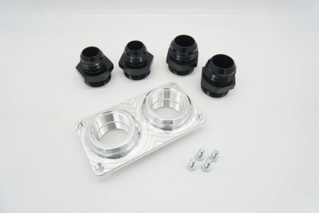 ASE Billet Firewall Plate Dual 16AN Pass Through