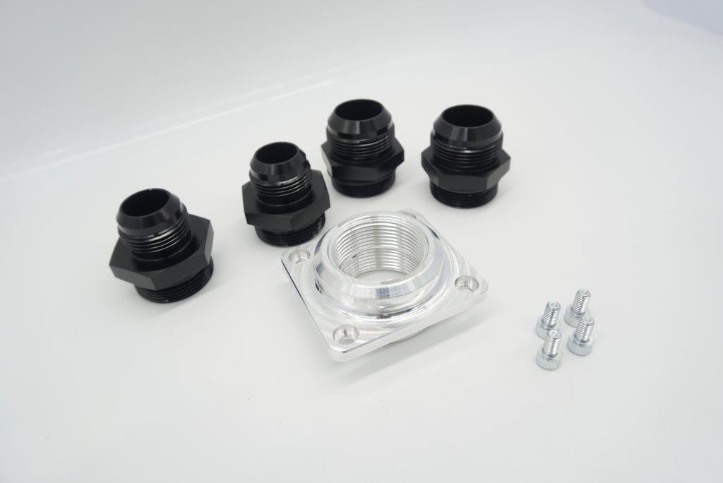 ASE Billet Firewall Plate Single 16AN Pass Through