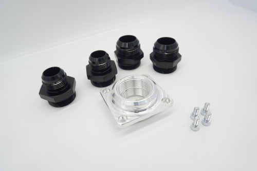 ASE Billet Firewall Plate Single 16AN Pass Through