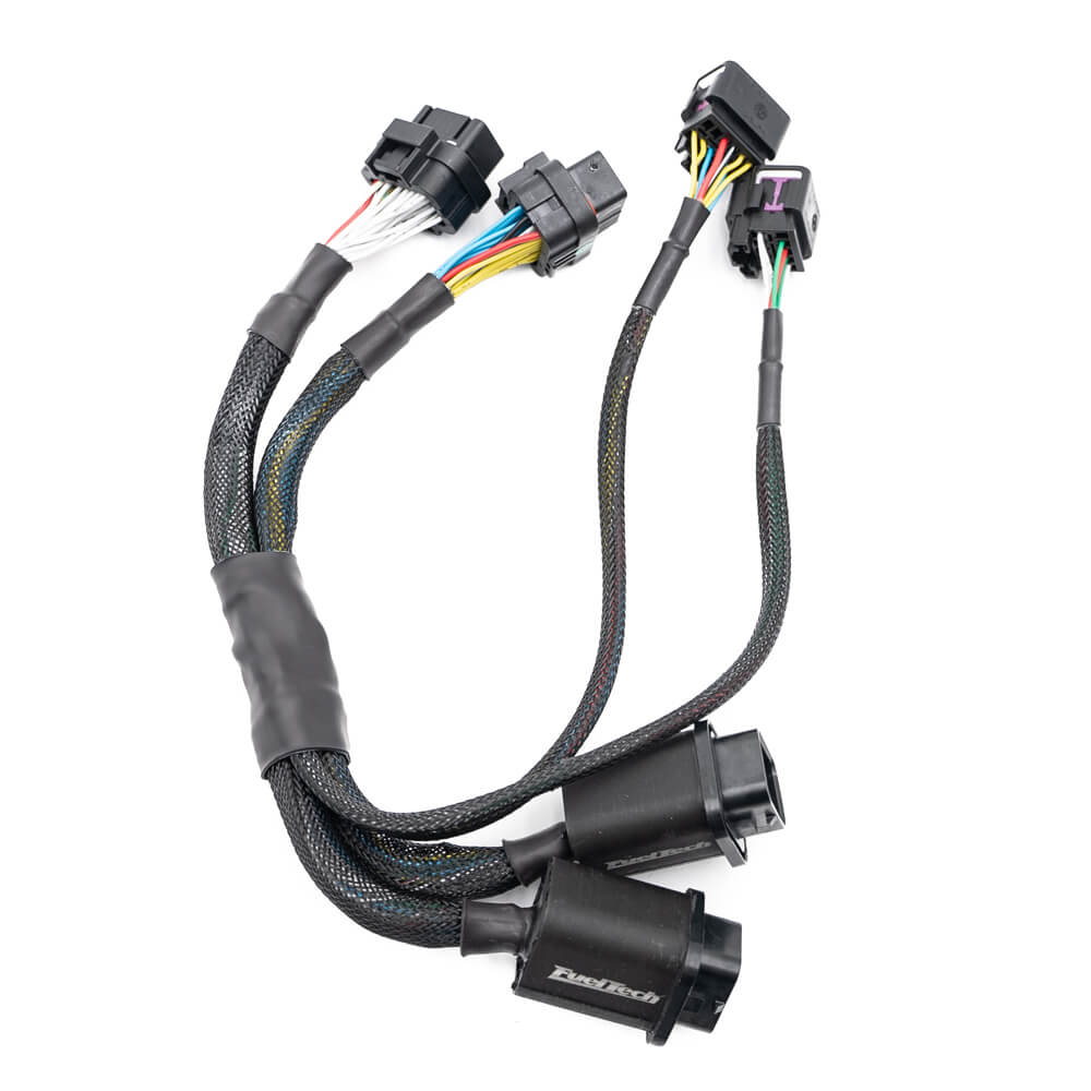 FuelTech FT550 to FT600/FT700 adapter harness overview