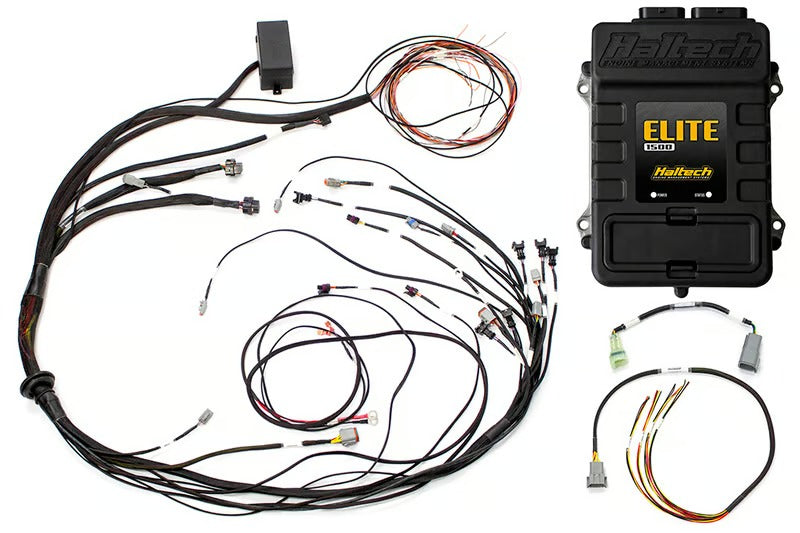 Haltech Elite 1500 + Mazda 13B S4/5 CAS with Flying Lead Ignition Terminated Harness Kit - HT-150975
