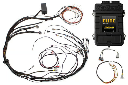 Haltech Elite 1500 + Mazda 13B S6-8 CAS with Flying Lead Ignition Terminated Harness Kit - HT-150985
