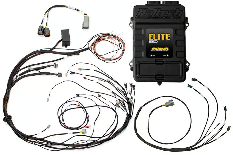 Haltech Elite 1500 + Mazda 13B S6-8 CAS with IGN-1A Ignition Terminated Harness Kit - HT-150988